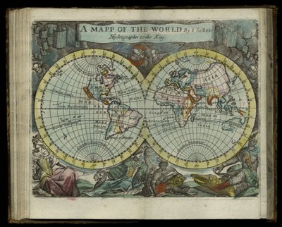 Carte du monde tirée de l